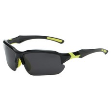 Elmountain 偏光運動太陽眼鏡 MK9301, 點綴黃, 1個