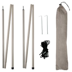 스위스마운틴 헥사돔 텐트 폴대세트, 1세트