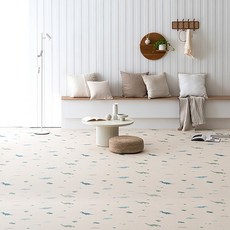 Ddasaroom 自組降躁幼兒防滑捲墊 10T 500 x 135cm, 恐龍 米色