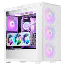 주연테크 2025 익스트림 라이젠7 라이젠 8000 시리즈 지포스 RTX 5070 8700F 512GB 16GB Free DOS 화이트, 1개, D787F57-W