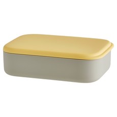 SiliPot 頂級矽膠單層便當盒基本組, 1套, 迴聲灰