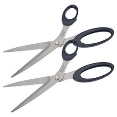 Royhome 多用途廚房不鏽鋼排骨剪刀, 2個, 黑色