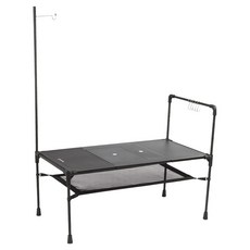 MONTERRA i-UM Single 輕量型折疊桌, 黑色