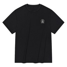 볼컴 남성용 베이직 래시가드 티셔츠 VA252RG102, Black