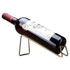 Olparazone 美觀簡約紅酒架 185 x 60 x 85 mm, 1個, 簡約層架 金色