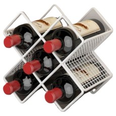 Olparazone 精美安全紅酒架 255 x 170 x 255 mm, 白色, 1個