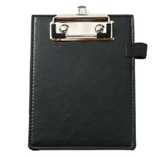 Topia 餐廳用收據夾 11.5 x 15 cm, 黑色, 1個