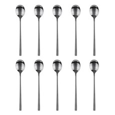 플라라 베이직 스텐 숟가락, 실버, 10개, 숟가락 10p