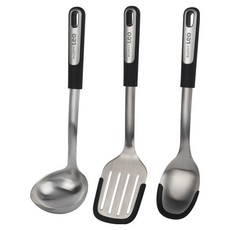 BergHOFF 貝高福 Leo 石墨廚具3件組, 1套, 鍋鏟 + 炒匙 + 湯勺, 混合色