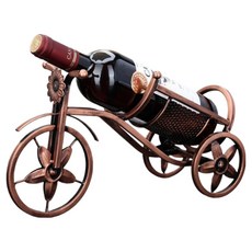 Olparazone 漂亮簡便紅酒架 340 x 130 x 200 mm, 1個, 古銅三輪車