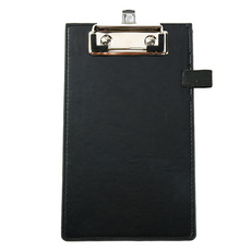 Toppia 餐廳用收據座 11.5 x 19.5 cm, 黑色, 1個