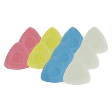 JSTrading 에이급 삼각초크, 혼합색상, 10개