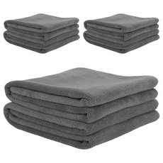 車的背包 超細纖維加厚擦車布 30 x 30cm, 灰色, 6條