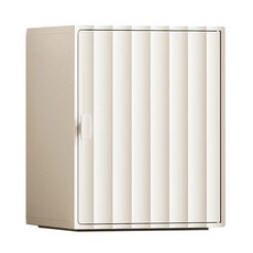 FAmILyLIFE 生活 長虹波紋磁吸式可疊加 大型款收納櫃, 1個, 淨白款