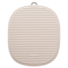 릴리홈 프리미엄 다용도 실리콘 냄비받침, 크림베이지, 1개