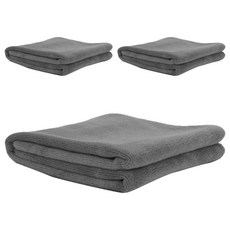 車的背包 超細纖維加厚擦車布 60 x 30cm, 灰色, 3條