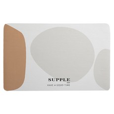 樹懶慢慢 想家瞬間軟式硅藻土地墊/浴室地墊/廁所地墊/吸水地墊/防滑地墊/腳踏墊, C5 淺顯, 1個