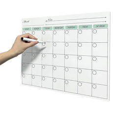 하태스몰 심플하고 모던한 냉장고 화이트보드 화이트민트