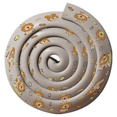 I'CLE 加厚長條型邊角防撞條, 1個, 獅子灰