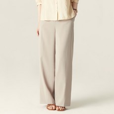 로엠 여성용 밴딩 와이드 슬랙스