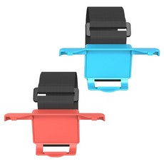 SPACE SHIELD 任天堂 Switch 2 Joy-Con 相容 Playfit 舞蹈健身手腕帶 左右套組, 1套, 單一商品, 混合色