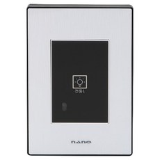 Art2 Nano Electric SIMPLE 電子式觸控 1開關 黑色, 1個