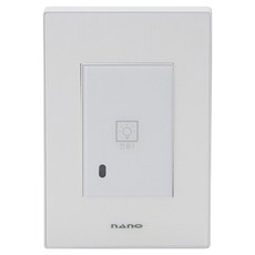 Art2 Nano電器 SIMPLE 電子觸控式單開關 白色, 1個