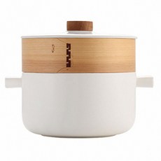 ONE TWO POT 萬土燒 日式養生多功能耐高溫砂鍋 福木大蒸鍋 4.5L, 31cm, 1個