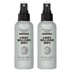 과일나라 슈퍼하드 클래식 워터 헤어스프레이, 100ml, 2개