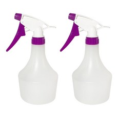 酸鹼專用中噴槍, 白色 + 紫色 + 透明, 2個