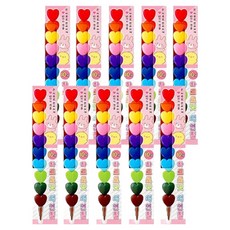 ii GEN 一正 愛心火箭彩色鉛筆, 10色, 10個