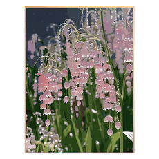 Taminayo 便利 DIY 數字油畫套組 40 x 50 cm, 1套, 鈴蘭