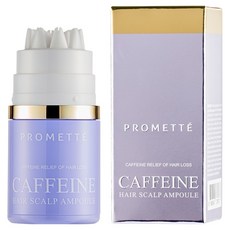 PROMETTE 咖啡因頭皮護髮安瓶, 1個, 30ml
