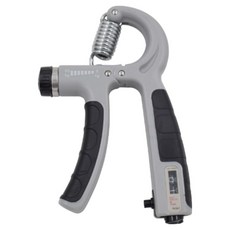 던핏 카운터 강도조절 그립 악력기 5~60kg, 그레이블랙, 1개