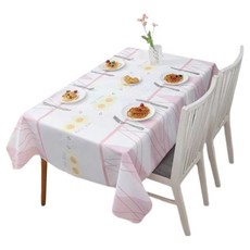 Market Pio 廚房防水防污北歐風一次性桌布 款式4, 1入, 5個