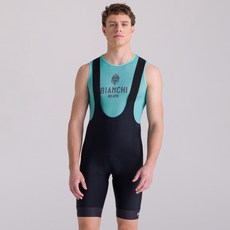 BIANCHI COW BOY 男款米蘭經典吊帶車褲