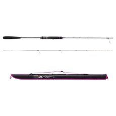 Abu Garcia Egisys X Omori rig 鈦尾槍烏賊釣竿 602MHS, 黑色 + 極光 + 紫色