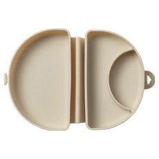 miniware 合掌包外出矽膠盒, 燕麥牛奶, 1個, 單件