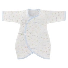 Combi 康貝 嬰兒款純棉柔紗紗布蝴蝶裝 快樂車車