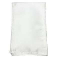 LIFE 來福牌 亮面口布 50 x 50cm, 1條, 1條, 白色