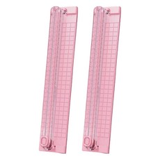 Luinorib 辦公用彩色裁紙機 粉紅色 33 x 6 cm 2入, A3, 單一商品