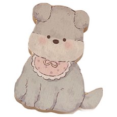 可愛小狗磁鐵開瓶器, 1個, 雪納瑞