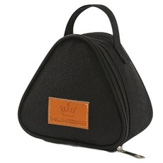 쿠미핸즈 휴대용 보온보냉가방, 블랙, 1개