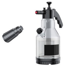 GUNU 泡沫洗車側進式雪花泡沫槍透明套組, 1套