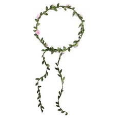 lilydress 裝扮用精靈花環 LFC15, 淺粉色