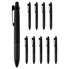 Uni 三菱 JETSTREAM Uni Pure Malt 4&1筆 0.7mm 自動筆 0.5mm, 黑色, 10個