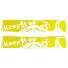 LIFE 來福牌 快活運動毛巾, 黃色, 2條