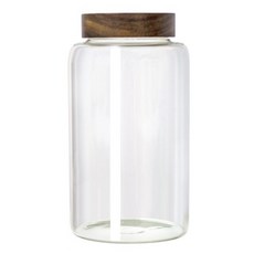 WORTH IT 渥思 日式相思木密封玻璃罐 2.5L, 1個, 容器 + 蓋子