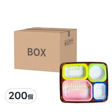 高級日式餐盒 TSR-60-3, 1箱, 200個