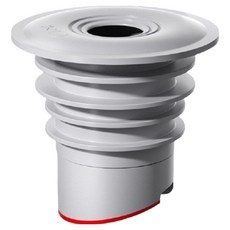 磁吸防臭芯下水道密封塞 45~50mm適用, 1個, 灰色